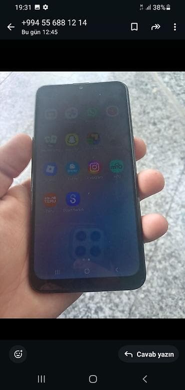 inter: Samsung Galaxy A10s, 32 GB, rəng - Qara — 2