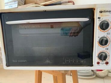 itimat elektrikli soba: Духовка Itimat, Электрическая, цвет - Белый, Отдельностоящая, Б/у — 2