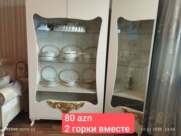 Şüşəli dolab vitrini, İşlənmiş, Ünvandan götürmə