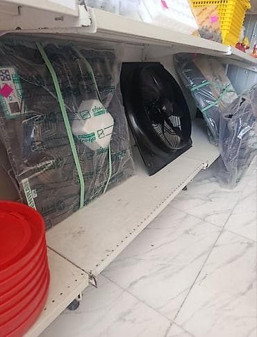 ventilatör: Sənaye tipli divar ventilyatoru - Güclü metal korpus və qoruyucu — 1
