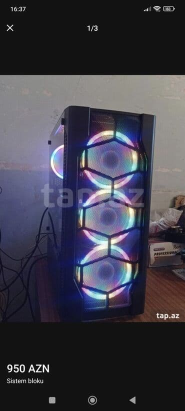 mani̇tor: Gaming computer Plata GİGABYTE B760H gaming 12 13 14 th videocard — 1