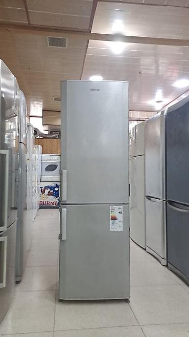 airpods satisi: 2 qapılı Beko Soyuducu Satılır, rəng - Gümüşü — 2