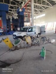 Digər tikinti xidmətləri: #Betonkesme #betondeşmə Beton kubik kərpic - dən kəsim deşim — 17