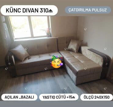 sumqayitda is elanlari: Künc divan, Yeni — 1