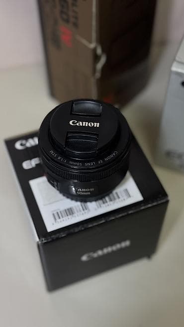 Asia: Qutuya daxil olanlar: •Canon 6d Mark 2 gövdə •Canon 50mm,f/1.8 lens — 4