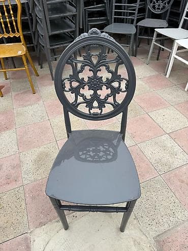 ustol ustul: Banket və tədbir stulları – klassik dizayn Məhsul: Yığılmayan, sabit — 5