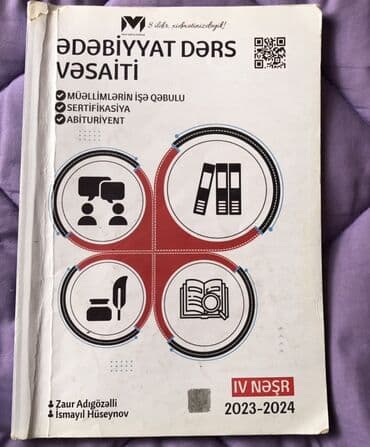 yalçın qəhrəmanov ədəbiyyat pdf: Məhsul: “Ədəbiyyat Dərs Vəsaiti” (IV nəşr, 2023–2024) Təsvir: - — 1
