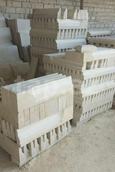 bag ucun dekorlar: Aqlay və hasar üçün beton dekorativ elementlər. Məhsul şəkillərdə — 4
