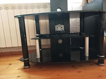 telvizor altligi: Yeni, Düz TV altlığı, Polkalı, Şüşəli — 2