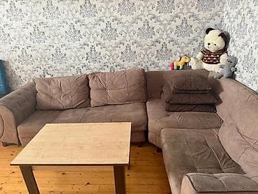 divan ve kreslo: Künc divan, Qonaq otağı üçün, Açılmayan — 1