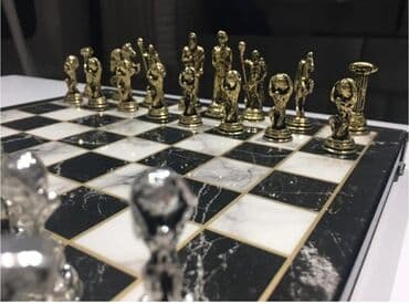 metbex ucun alcipan fiqurlari: Şahmat Şahmat taxtası və daşları Ölkə daxili çatdırılma var 📍 — 4