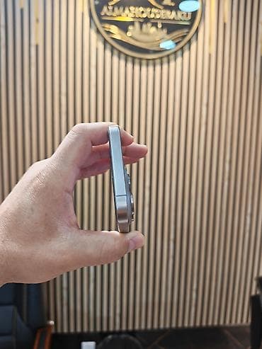 IPhone 15 Pro Max, 256 GB, Natural Titanium, Zəmanət, Simsiz şarj, Face ID — 5