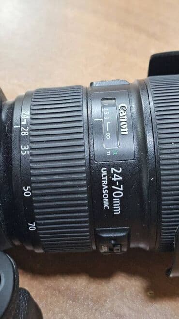 фотоаппарат canon 6d mark 2: Canon 6D mark 2 Canon 24/70 f.2/8 ll versiya Canon 50mm Çanta, kəmər — 4