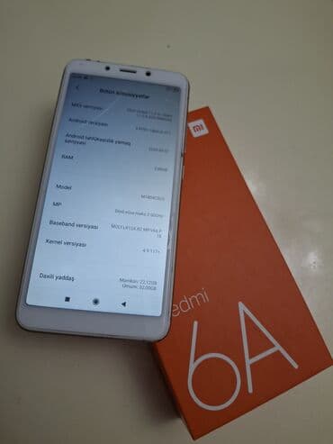 2.el telefon fiyatları: Redmi 6A, 32 GB, rəng - Qızılı, İki sim kartlı — 3