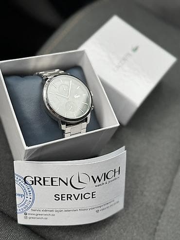 canta teze: Qol saatı, Lacoste, rəng - Yaşıl — 2