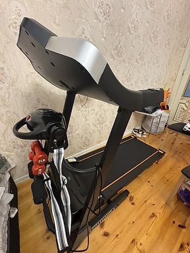 İdman və istirahət: BodyFit T5 qaçış trenajoru 3-4 dəfə istifadə olunub. Yeni alınıb — 3
