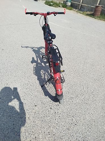 yasebet 22: Uranus fatbike tipli dağ velosipedi - Rəng: qırmızı, eyni tonda — 4