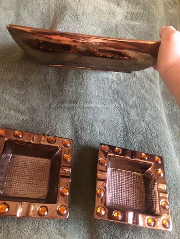 xar tutun faydaları: Qaşlarla bəzədilmiş əl işi. Qəhvəyi rəngdə — 4