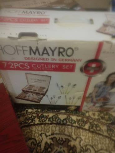 HoffMAYRO 72 parça bıçaq-qaşıq dəsti - Almaniyada dizayn olunmuş