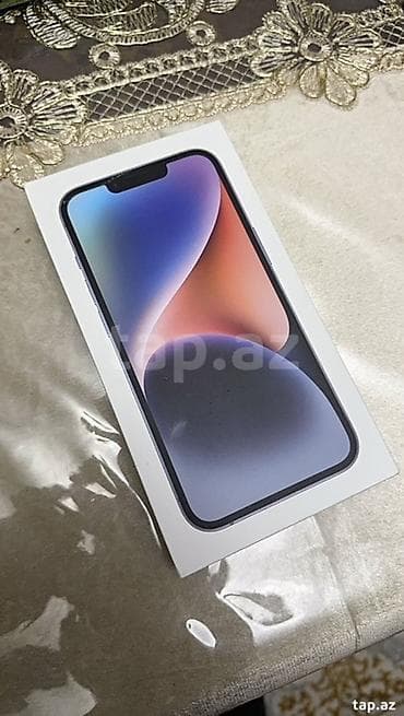 iphone 14 ağ: IPhone 14, Göy, Face ID — 2