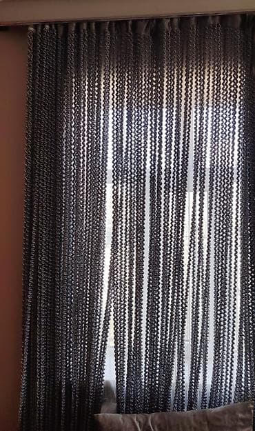 İşlənmiş, Pərdə, rəng - Boz