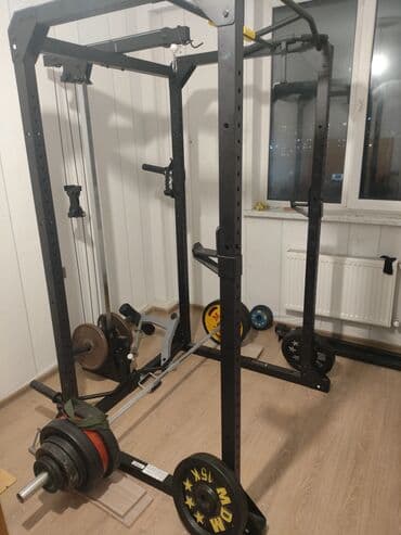 Hovuzlar: Power Rack 900 – çoxfunksiyalı güc qəfəsi Məhsul: Power Rack 900 — 3