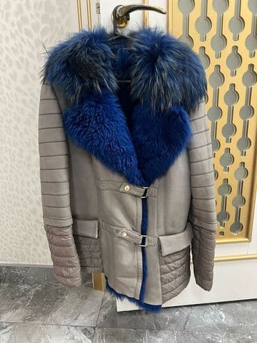 женские дубленки турецкого производства: Turkiye istehsali dublyonka veziyyeti 7/10 olchu 38-40 arasi uzunluqu — 1