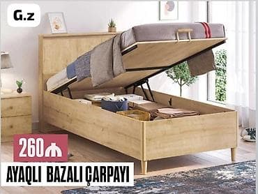 çan: Təknəfərlik çarpayı, Bazalı, Matrassız, Siyirməsiz — 1