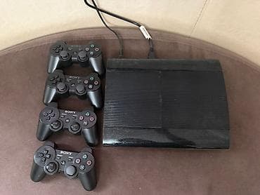 playstation 3 qiymeti irsad electronics: Sony PlayStation 3 Yaddaş 512 50 oyunu var Ustundə 4 ədəd pült — 1