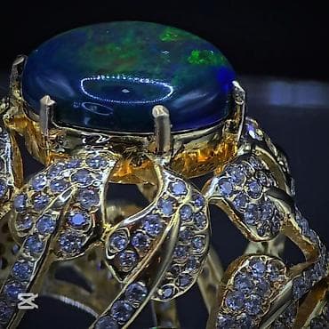 qizil uzukler instagram: Üzük, Sarı qızıl, 750 Əyar, 2.01-2.50 Karat — 7