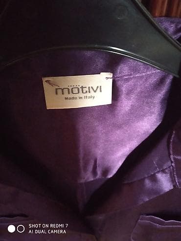 Костюмы: Кофта с юбкой,в идеальном состоянии,motivi,цвет лиловый, материал — 1