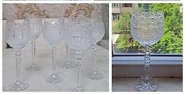 qelem qablari: Qədəhlər, Şüşə, 6 ədədli dəst, 250 ml — 1