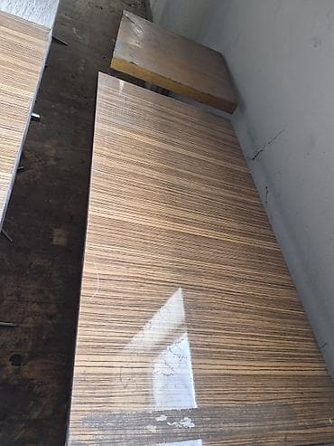 Sifarişlə ofis mebeli: Yumru masa, Taxta — 3