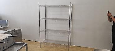 stainless steel: Stellaj Hər ölçüdə münasib qiymətə var 90*45 90*60 120*45 120*60 — 1
