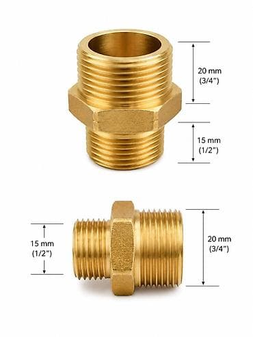 istipol boru: Baçonka bronza türk gms 15/20 (reduktor) - Material: keyfiyyətli — 1