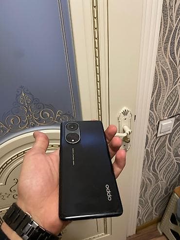 telofonar: Oppo Reno8 T 5G, 256 GB, rəng - Qara, Barmaq izi — 3