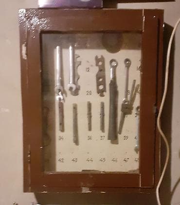 nabor açarlar: Açar dəsti ədəd: 15 — 1