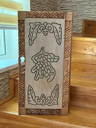 Məhsul: Ağac oyma naxışlı nərd lövhələri Təsvir: - Təbii ağacdan