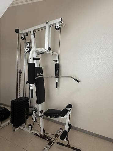 TA Sport çoxfunksiyalı trenajor stansiyası - Çəki bloklu (stack) — 2