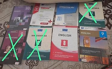 Другие книги и журналы: 8–10-cu siniflər üçün müxtəlif fənlər üzrə dərslik və test vəsaitləri — 2