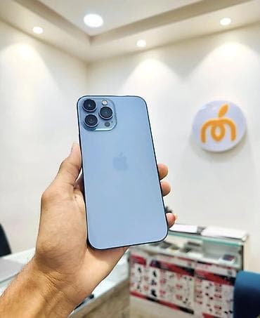 goruntu kamera: IPhone 13 Pro, 128 GB, Sierra Blue, Zəmanət, Simsiz şarj, Face ID — 1