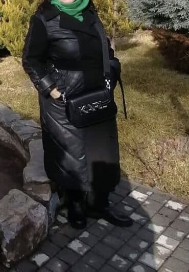 Donlar: Palto, XL, rəng - Qara — 4