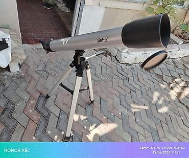 Jiehe refraktor teleskopu – ailəvi müşahidələr və astronomiyaya yeni — 1