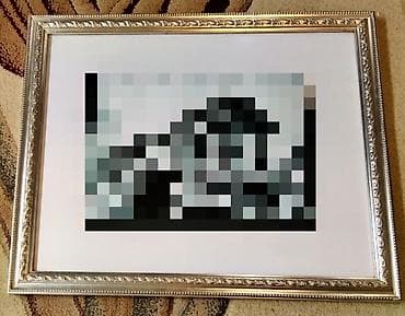 rəsm seti: Çərçivə 40 x 50 sm, Taxta — 2