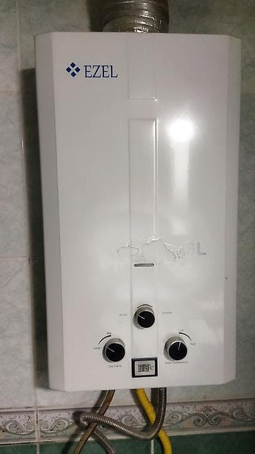 EZEL qazla işləyən ani su qızdırıcısı – 6L - Tutum: 6 litr/dəqiqə
