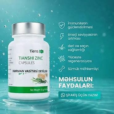 evalar vitamin c: BioSink (Zn) – Təbii Sink Kompleksi Məhsul adı: Tiens Tianshi Zinc — 1