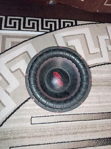 korq pa 80: Avtomobil üçün subwoofer dinamik - 12 düymlük (təxmini) bas dinamik - — 4