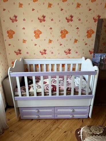 uşaq yataq otağı: İkinəfərlik çarpayı, Dolab, Komod, Termo, Azərbaycan, İşlənmiş — 5