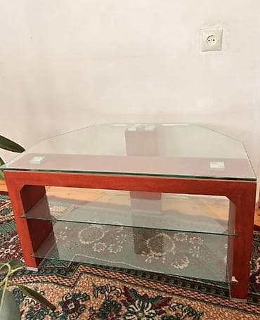 İşlənmiş, Künc Tv altlığı, Polkalı, Şüşəli