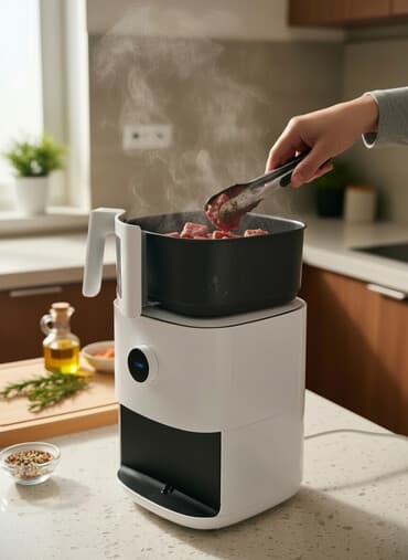 Saclar: Fritoz Xiaomi, 4-5 l, İşlənmiş, Ünvandan götürmə — 1